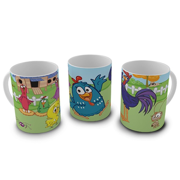 Caneca Galinha Pintadinha - Mod.01