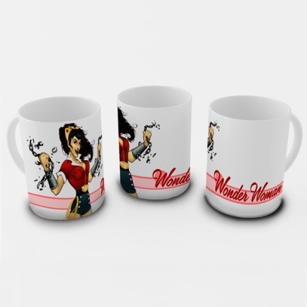 Caneca Mulher Maravilha - Mod.08