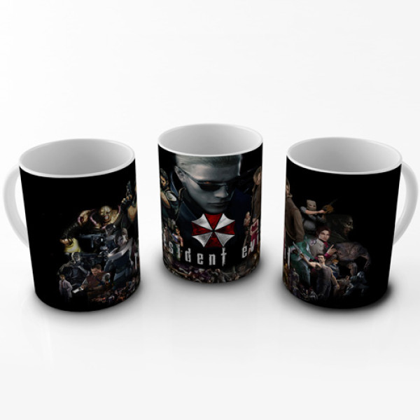 Caneca Resident Evil - Mod.01 Caneca Resident Evil - Mod.01