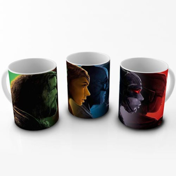 Caneca Liga da Justiça - Mod.06 Caneca Liga da Justiça - Mod.06