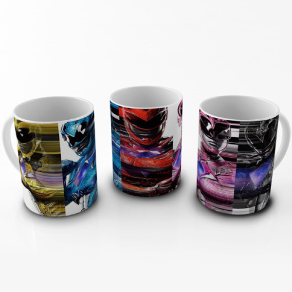 Caneca Power Rangers - Mod.01 Caneca Power Rangers - Mod.01