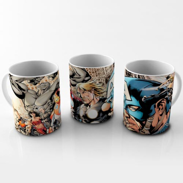 Caneca Vingadores - Mod.10 Caneca Vingadores - Mod.10