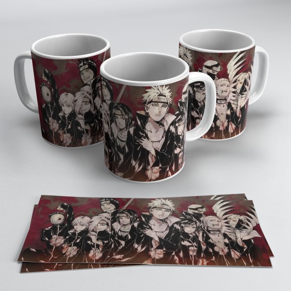 Caneca Naruto Akatsuki