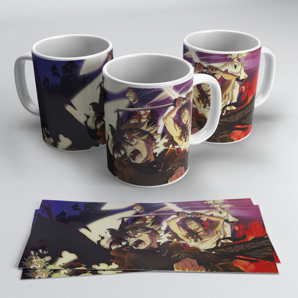 Caneca Black Clover Mod.06 Caneca Black Clover Mod.06