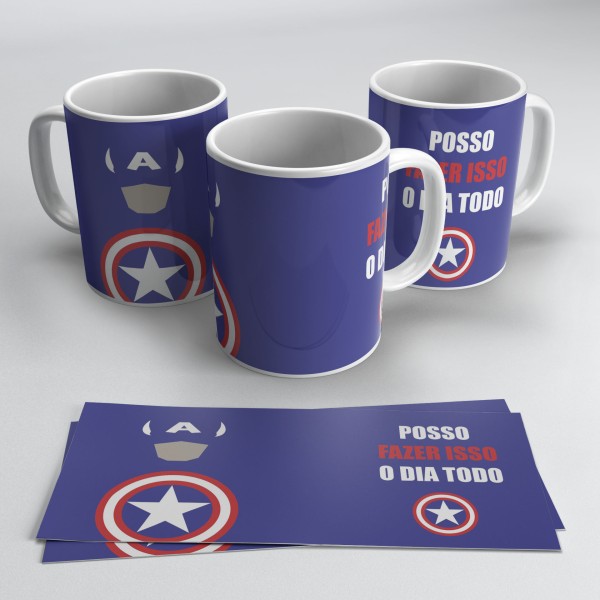 Caneca Capitão America