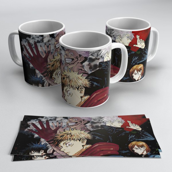 Caneca Jujutsu Kaisen
