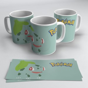 Caneca Pokemon Bulbasaur