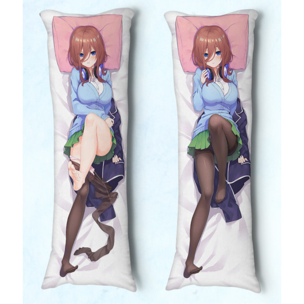 Travesseiro Dakimakura Go-Tōbun no Hanayome Nakano Miku 06 Travesseiro Dakimakura Go-Tōbun no Hanayome Nakano Miku 06