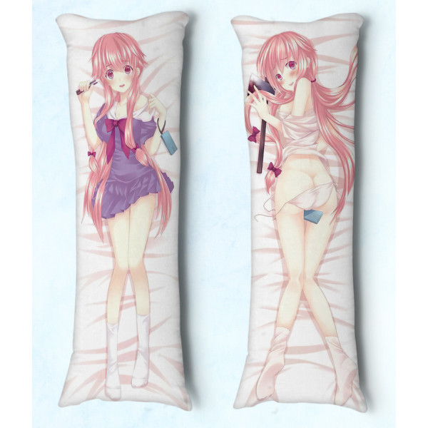 Travesseiro Dakimakura Mirai Nikki Yuno Gasai 02 Travesseiro Dakimakura Mirai Nikki Yuno Gasai 02
