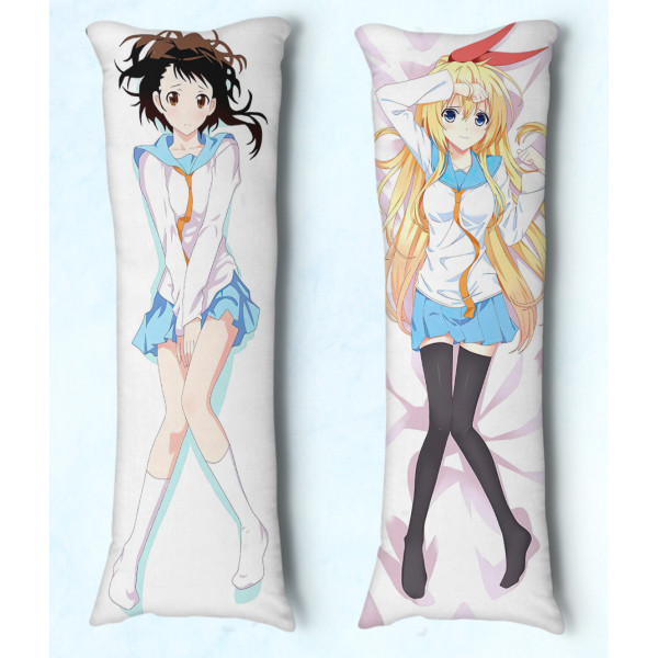 Travesseiro Dakimakura Nisekoi Onodera e Chitoge
