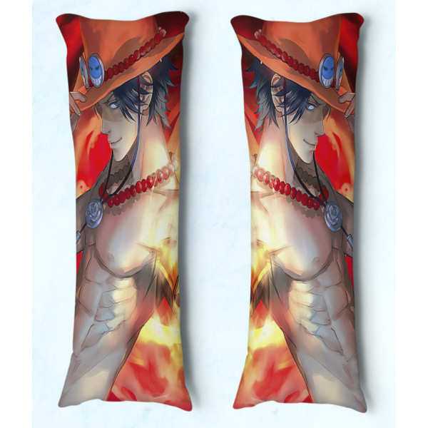 Travesseiro Dakimakura One Piece Ace Travesseiro Dakimakura One Piece Ace