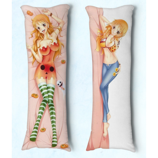 Travesseiro Dakimakura One Piece Nami 03 Travesseiro Dakimakura One Piece Nami 03