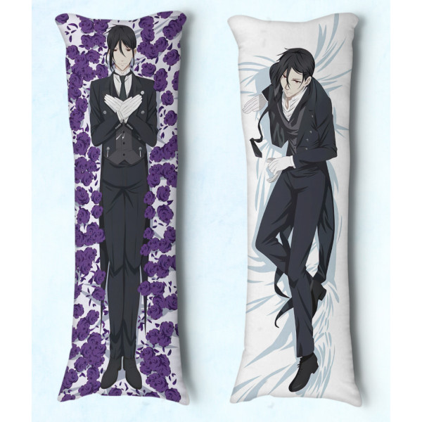 Travesseiro Dakimakura kuroshitsuji Sebastian 04 Travesseiro Dakimakura kuroshitsuji Sebastian 04