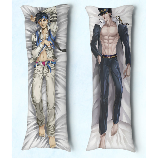 Travesseiro Dakimakura Jojo's Bizarre Adventure Kishibe e Jotaro Travesseiro Dakimakura Jojo's Bizarre Adventure Kishibe e Jotaro