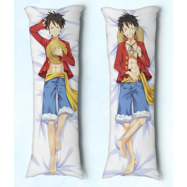 Travesseiro Dakimakura One Piece Luffy 01 Travesseiro Dakimakura One Piece Luffy 01