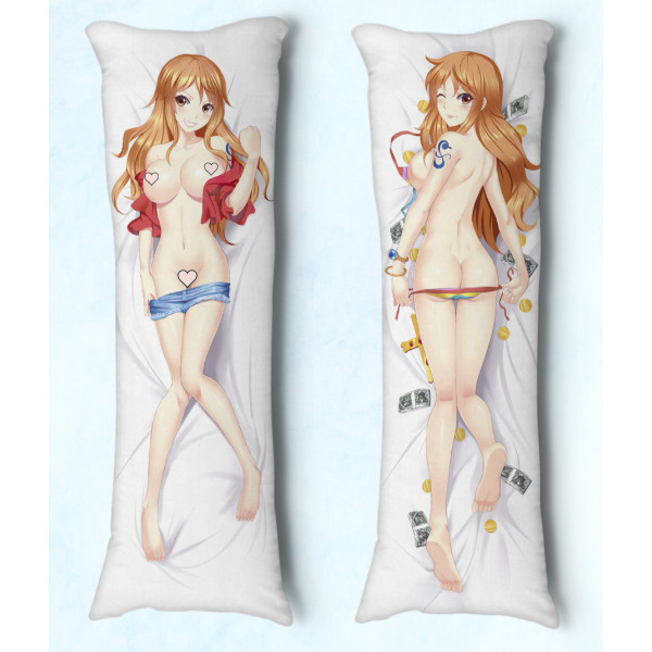 Travesseiro Dakimakura One Piece Nami 02 Travesseiro Dakimakura One Piece Nami 02
