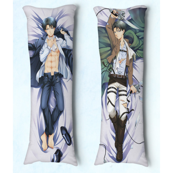 Travesseiro Dakimakura Shingeki no Kyojin Levi 01 Travesseiro Dakimakura Shingeki no Kyojin Levi 01
