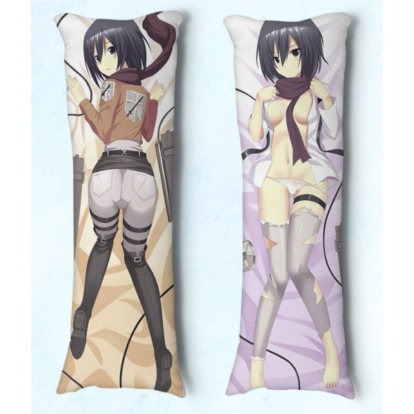 Travesseiro Dakimakura Shingeki no Kyojin Mikasa 01 Travesseiro Dakimakura Shingeki no Kyojin Mikasa 01