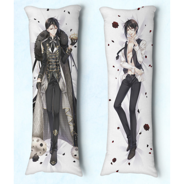 Travesseiro Dakimakura kuroshitsuji Sebastian 03 Travesseiro Dakimakura kuroshitsuji Sebastian 03