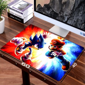 MousePad Gamer Mario E Sonic 01