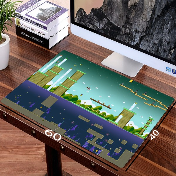 MousePad Gamer Fases do Mario
