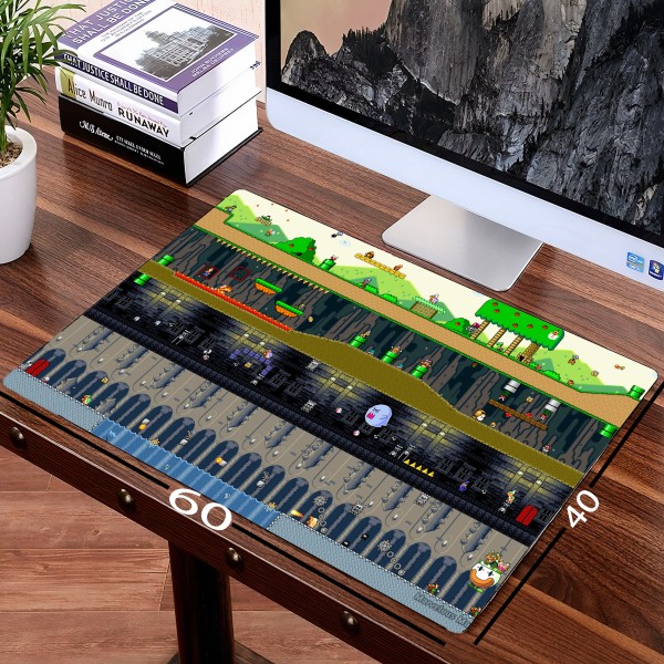 MousePad Gamer Fases do Mario 02