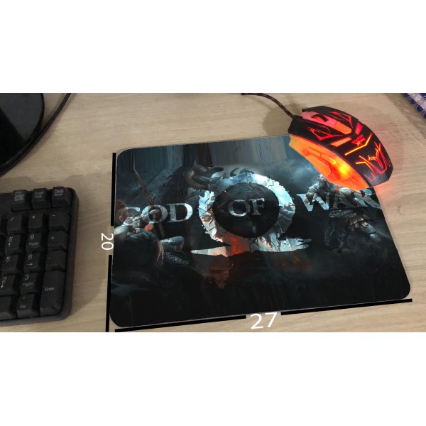 Mousepad Pequeno God Of War 01