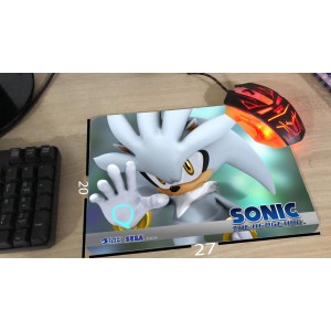 Mousepad Pequeno Sonic 01