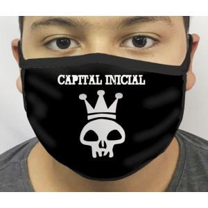 Máscara de Proteção Lavável Capital Inicial
