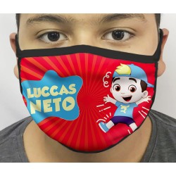 Máscara de Proteção Lucas Neto