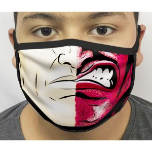 Máscara de Proteção Duas Caras