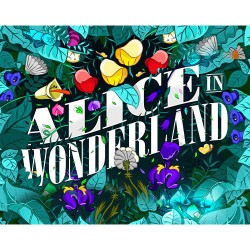 Placa Decorativa Alice no País das Maravilhas - Mod.08