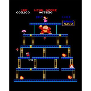 Placa Decorativa Donkey Kong - Mod.01