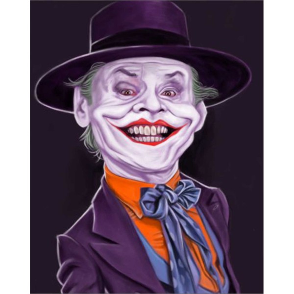 Placa Decorativa Coringa 1989