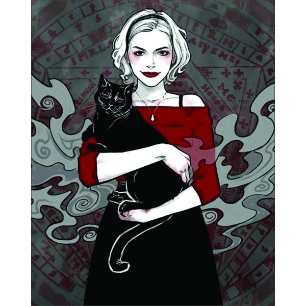 Placa Decorativa O Mundo Sombrio de Sabrina