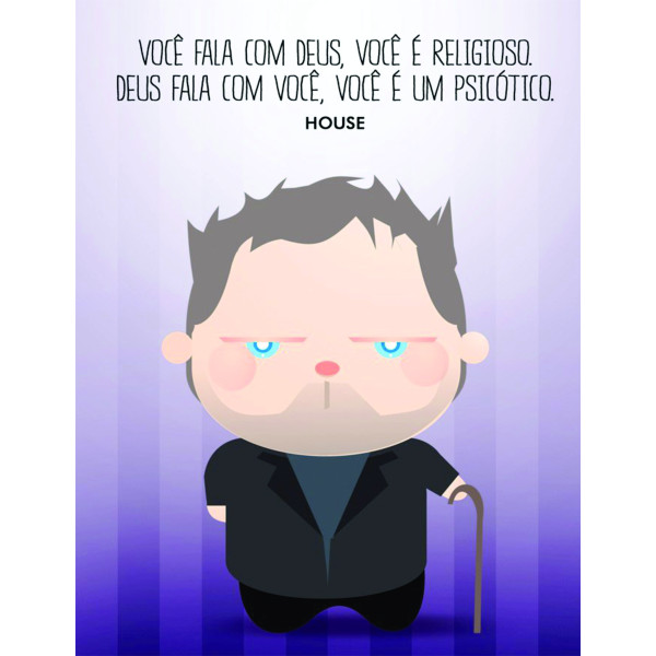 Placa Decorativa DR. house Placa Decorativa DR. house