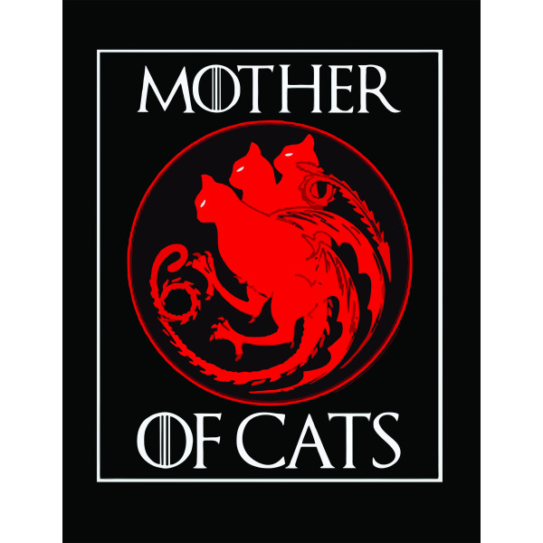 Placa Decorativa mother of cats Placa Decorativa mother of cats