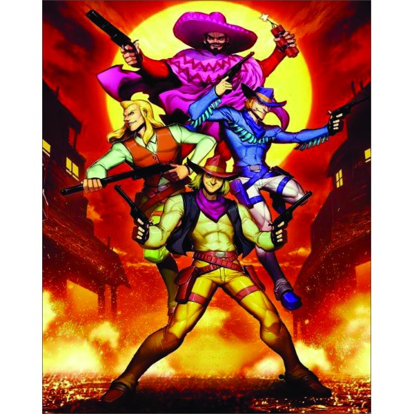 Placa Decorativa    Sunset Riders