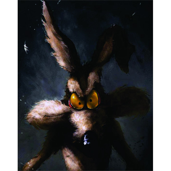 Placa Decorativa Coyote Placa Decorativa Coyote