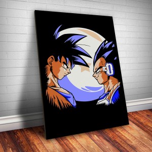 Placa Decorativa - Dragon Ball Z: Goku Instinto Superior - Grande