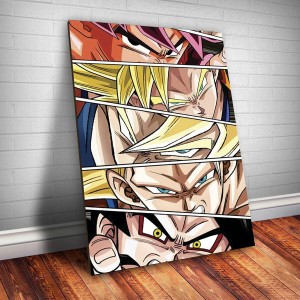 Placa Decorativa Dragon Ball Goku 04