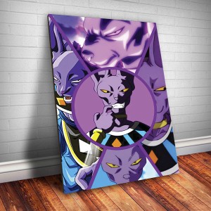 Placa Decorativa Dragon Ball Bills