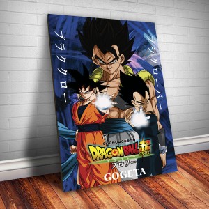 Placa Decorativa Dragon Ball Gogeta