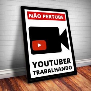 Placa Decorativa youtube