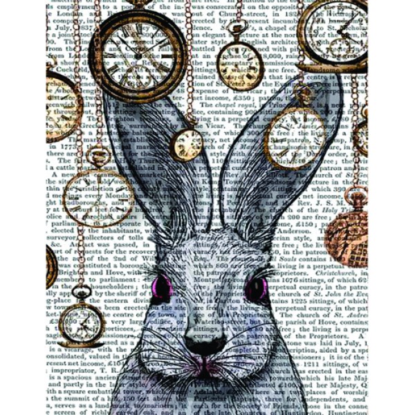 Placa Decorativa Alice no País das Maravilhas - Mod.02