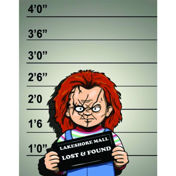 Placa Decorativa Chucky - Mod.01