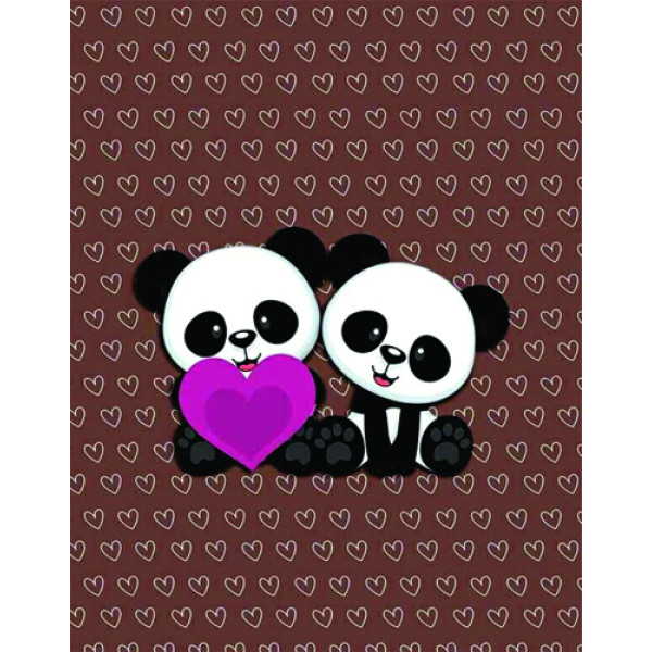 Placa Decorativa Panda - Mod.01 Placa Decorativa Panda - Mod.01