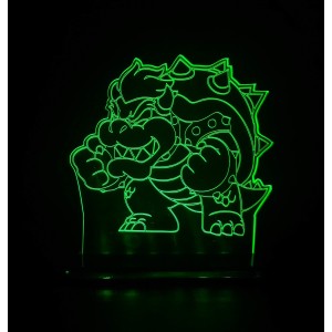 Luminária em Acrílico BOWSER