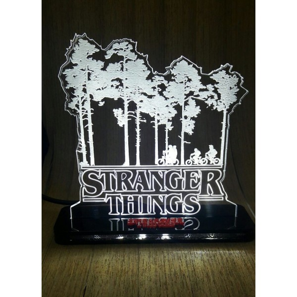 Luminária em Acrílico Stranger Things (Árvore)