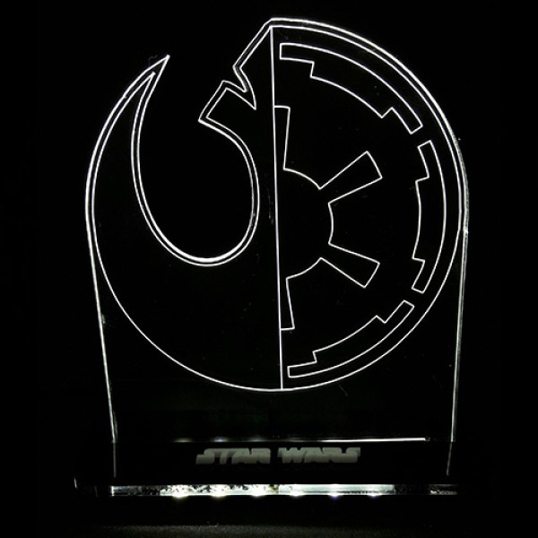 Luminária em Acrílico Aliança-Imperio